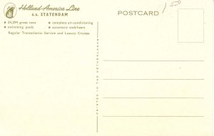 Holland-America Line - SS Statendam