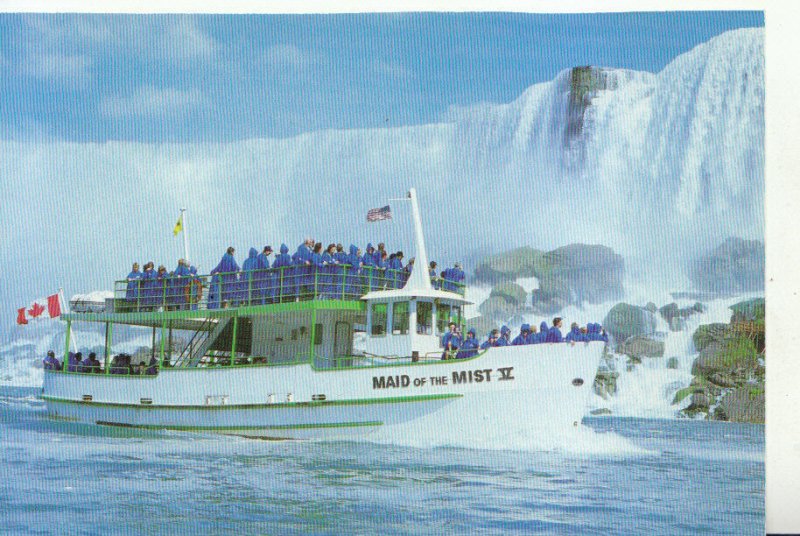 Canadian Ferry Postcard - The Maid of The Mist Tour Boat, Niagara Falls TZ6054