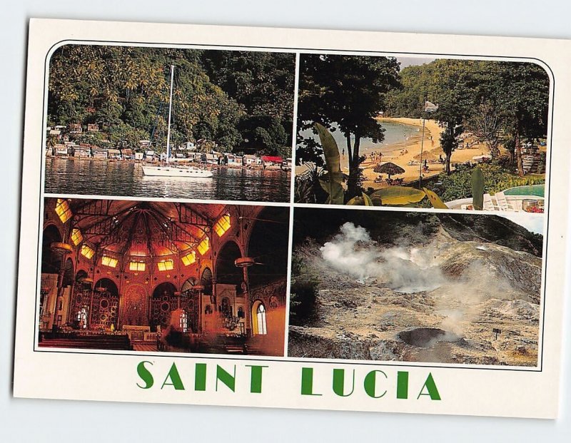 Postcard Saint Lucia