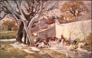 Haverhill Massachusetts MA Beal Bros. Dye House Advertising c1900s-20s Postcard