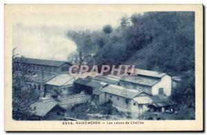 Postcard Old Industry Factory Saint Beron mills Chailles