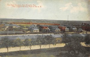 Fort Sam Houston The Largest Military Post - San Antonio, Texas TX  