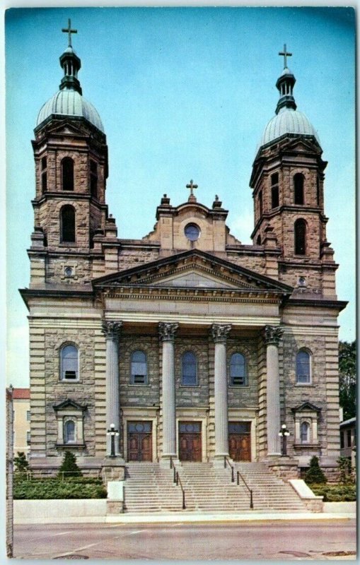 Postcard - St. Peter's Catholic Church - Mansfield, Ohio