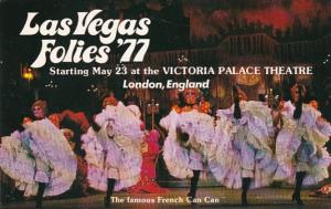 Victoria Palace Theatre Las Vegas Folies '77 London England