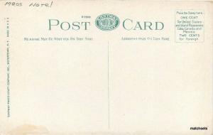 1920s Adirondack New York Paul Smiths Hotel Santway Photocraft postcard 41712