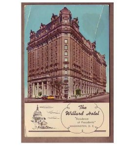 The Willard Hotel Washington DC District Of Columbia 1960s