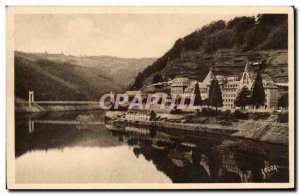 Old Postcard Valley of Truyere Dam Sarrans L & # 39hospice incurable of Devezze