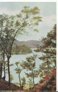 Scotland Postcard - Loch Katrine - Ellen's Isle - Stirlingshire - Ref TZ3746