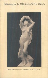 Aurora by E. Delaplanche collection Musculosine Byla advertising postcard 