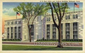 US Post Office & Federal Bldg - Dubuque, Iowa IA  