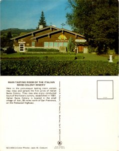 Main Tasting Room of the Italian Swiss Colony Winery (11062