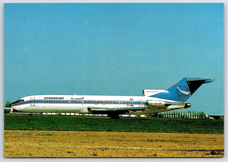 Airplane Postcard Syrianair Airlines Airways Boeing 727-200 YK-200 Paris FI.34