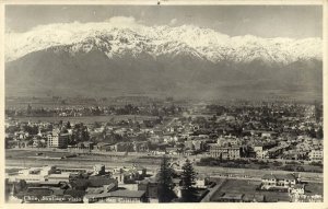 chile, SANTIAGO, Visto desde el San Cristobal (1950s) RPPC Postcard