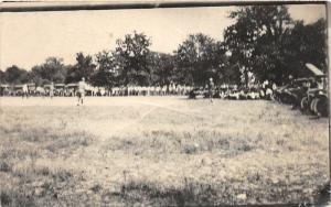 F12/ Baseball Sports RPPC Postcard c1910 Game Field Player Crowd 7