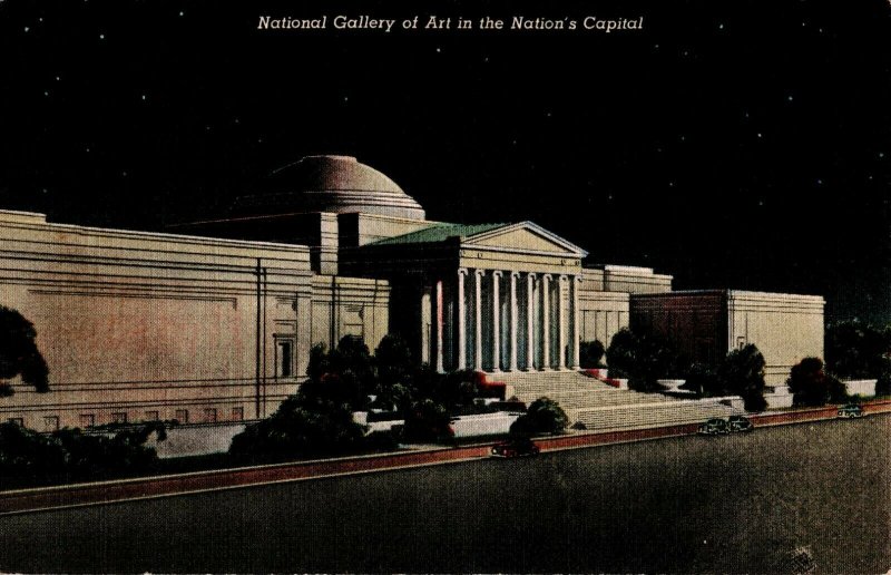 Postcard National Gallery of Art Washington DC