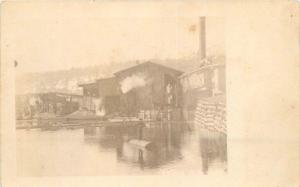 C-1910 Logging Lumber Mill Lumberjack RPPC real photo postcard 10288