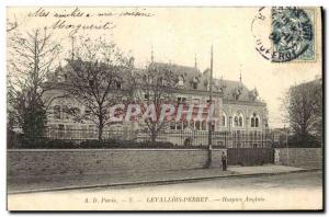 Postcard Old English Hospice Levallois Perret