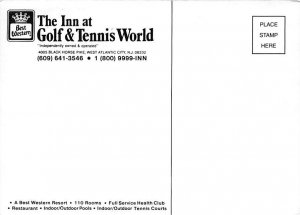 The Inn At Golf And Tennis World Atlantic City, New Jersey