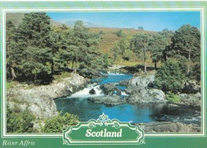 Scotland Postcard - River Affric - Inverness-shire - Ref TZ5721