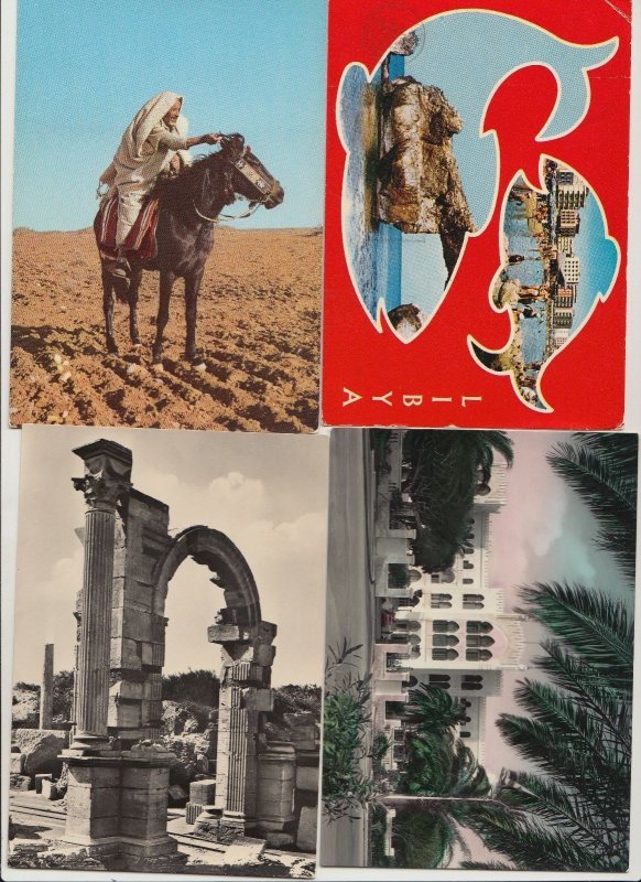 LIBYA LIBIA 32 Postcards mostly 1960-2000 period incl Postally Used (L5585)