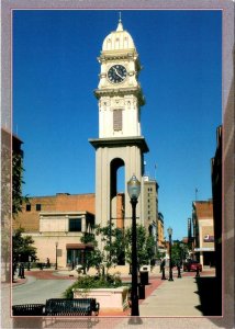 3~4X6 Postcards  Dubuque, IA Iowa  CITY VIEW~EAGLE POINT PARK~TOWN CLOCK PLAZA