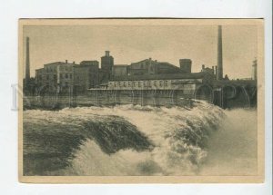 437331 ESTONIA NARVA waterfall Vintage postcard