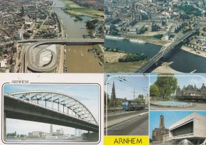 Arnhem Roermondspleinbrug Motorway Dutch Transport 4x Postcard s