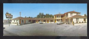 BOULDER CITY NEVADA VALE MOHAVE MOTEL OLD CARS VINTAGE ADVERTISING POSTCARD