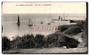 Postcard Old Port Of Pornic Noeveillard Boat