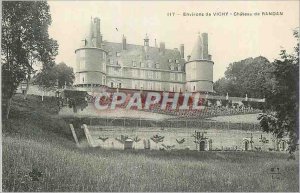 Postcard Old Surroundings of Vichy Chateau de Randan