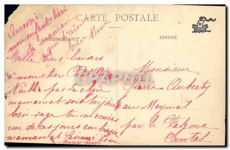 Postcard Former President of the Republic Poincare