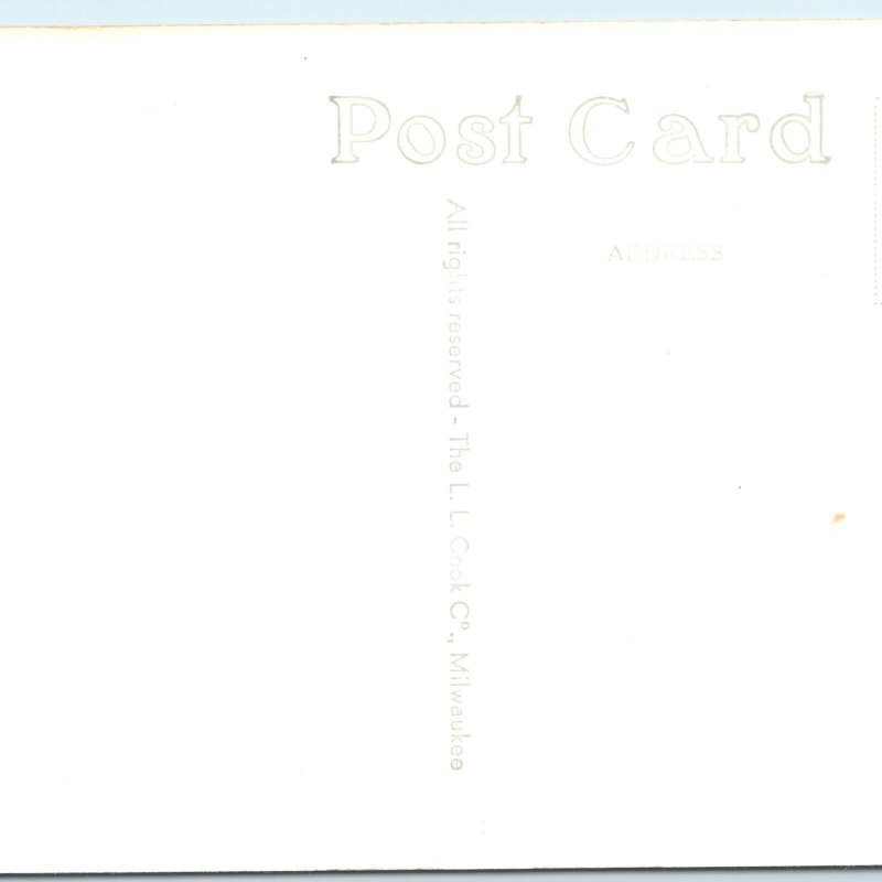 c1950s Centerville, IA RPPC Golden Age Manor Photo Nursing Home Postcard A103