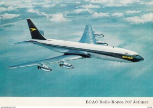 BOAC 707 Jet Airplane, 1970s