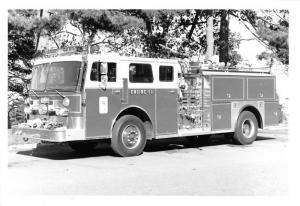 Bethesda Maryland Fire Engine Real Photo Vintage Postcard K99704