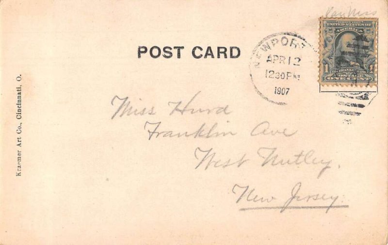 Newport Kentucky Court House Vintage Postcard AA54594