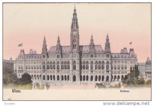 Rathaus, Wien, Austria, 1900-1910s