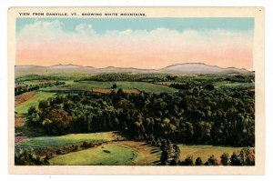 VT - Danville. View East Toward NH's White Mountains