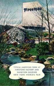 1939 New York World's Fair The Firestone Factory Exposition Building and...