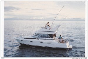 Boat ad, Maxum boat company, Washington, USA, 50-70s ; Model, Bayliner 3486 C...