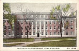 Vtg Steele Chemistry Building Dartmouth College Hanover New Hampshire Postcard