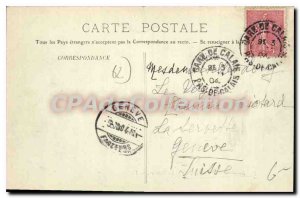 Old Postcard Le Portel The Beach and Cliffs