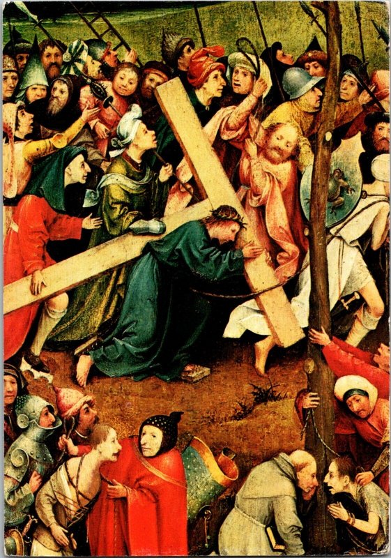 THE PROCESSION TO CALVARY Vienna, Art History Museum Continental Postcard CB1