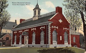 Mason Memorial Library Great Barrington, Massachusetts USA