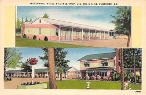 Breezewood Motel Coffee Shop Florence, South Carolina  