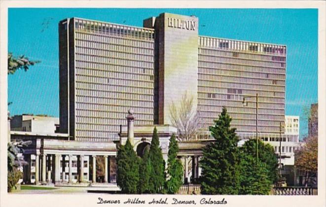 Colorado Denver Hilton Hotel 1960