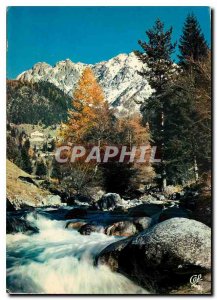 Postcard Modern Switzerland Nicoise The Boreon around to St Martin Vesubie an...