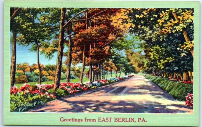 Postcard - Greetings from East Berlin, Pennsylvania 