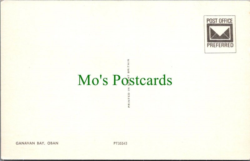 Scotland Postcard - Ganavan Bay, Oban, Argyll and Bute RS29708