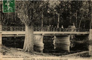 CPA Arcis sur Aube- Le Pont Brule FRANCE (1007300)