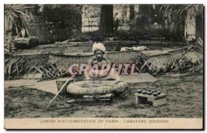 Old Postcard From Paris Garden D Acclimatization Caravan Circus Circus india ...